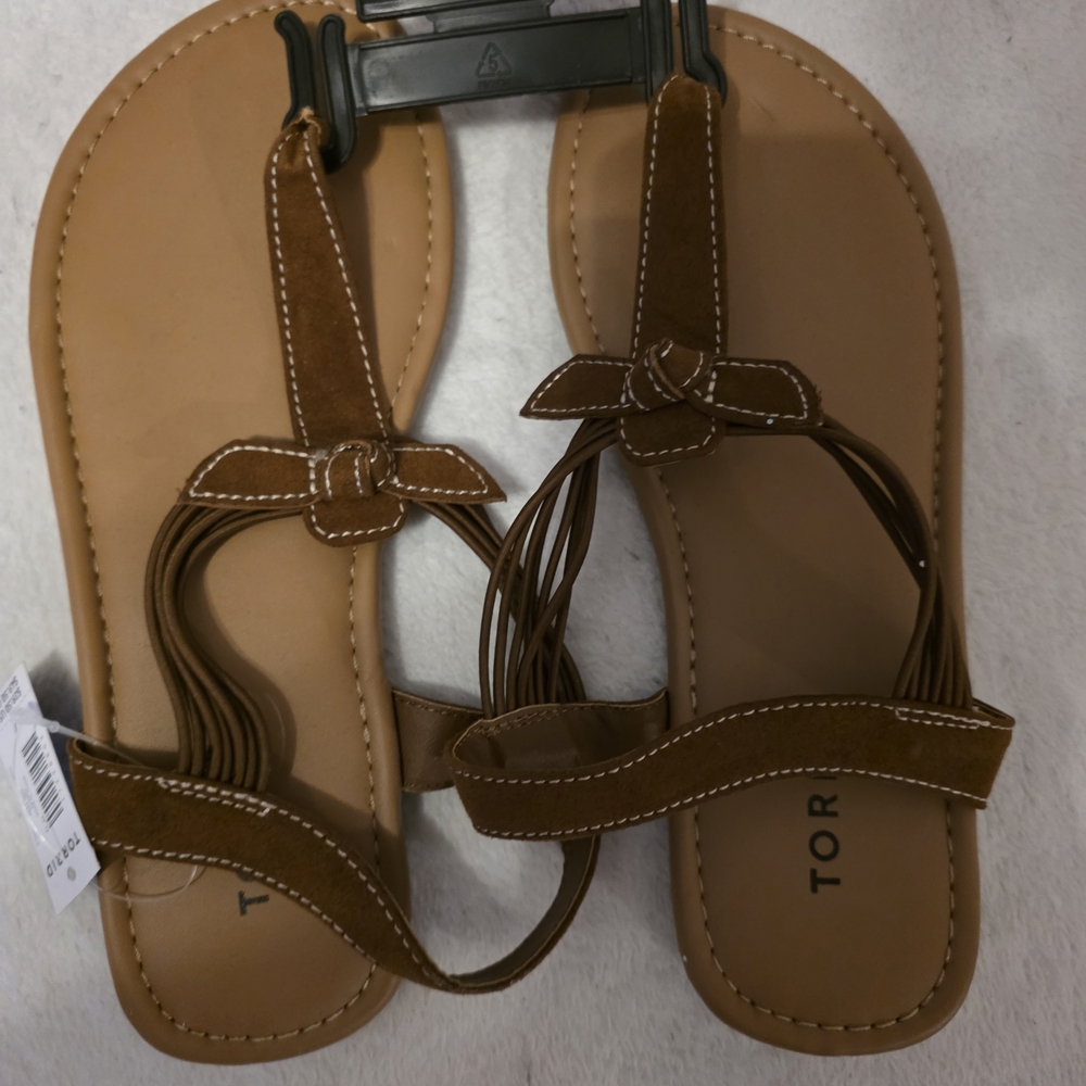 Torrid Tan Sandals With Bow